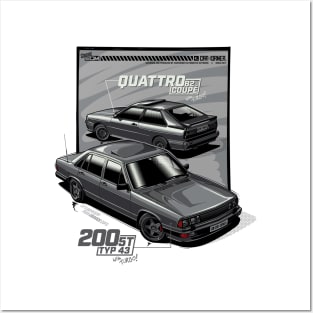 EDM - Classic Quattro & 200 - CarCorner Posters and Art